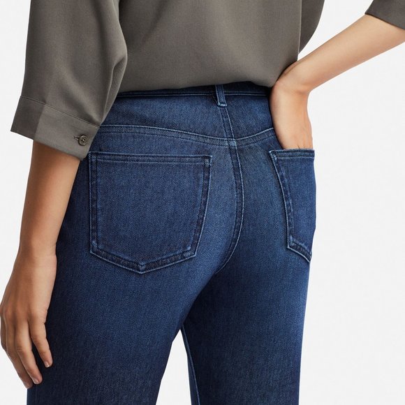UNIQLO Ultra Stretch Jean Leggings Pants, blue - Picture 3 of 4